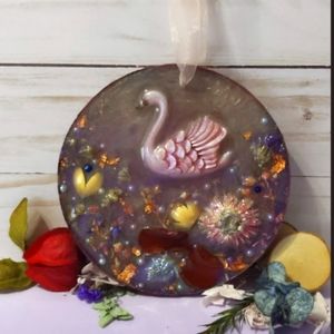 Handmade Multimedia Wall Plaque